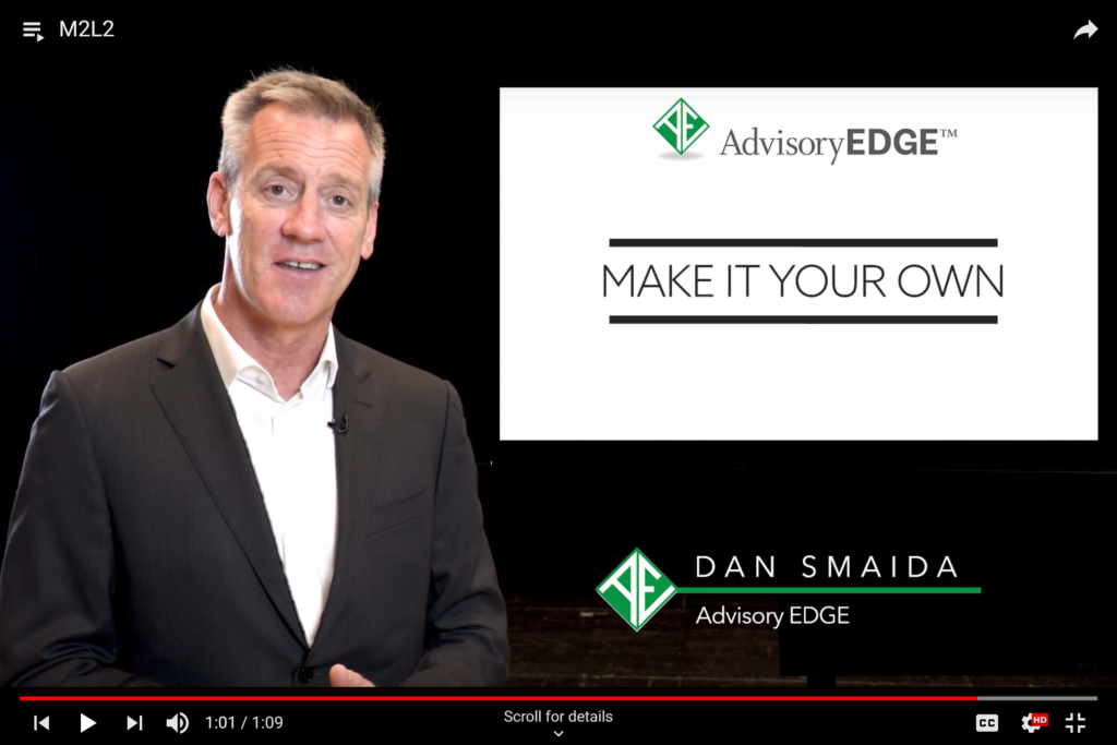 AdvisoryEDGE online training helps you build client relationships!